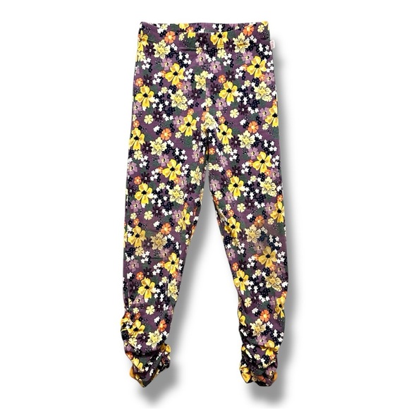 Ruffle Butts | BlackBerry Fields Ruched Bow Leggings (6) - Picture 1 of 4